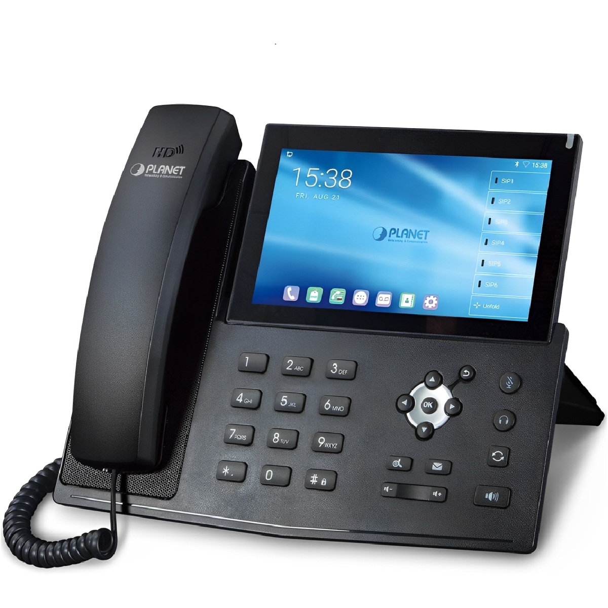 [ICF-1900] Teléfono elegante de la conferencia del SORBO de Android de los medios de la pantalla a color del tacto de la alta definición