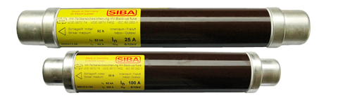 Fusible Media Tensión SIBA, 3/7,2 kV, longitud e=442 mm DIN, tipo backup
