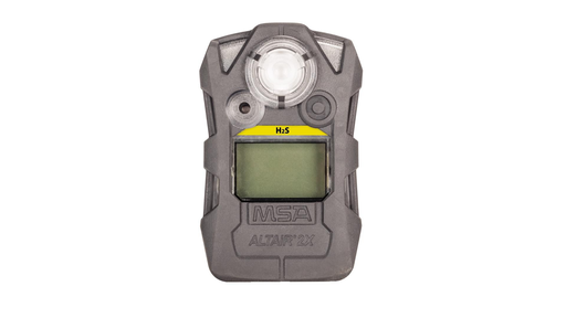 Detector portátil Altair 2X, H2S std, Gris, Alarmas configurables
