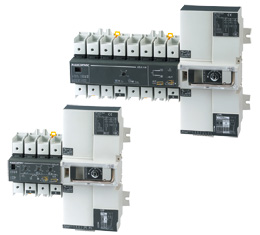 Conmutador de transferencia automática ATyS t M  230/400VAC, 40A a 160 A, 4 polos, red eléctrica - red eléctrica