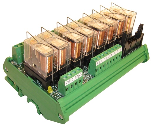 16 Relay In: 24 Vac/dc Out: 24V ac/dc 1SC 16A 250Vac 92 x 251 x 70