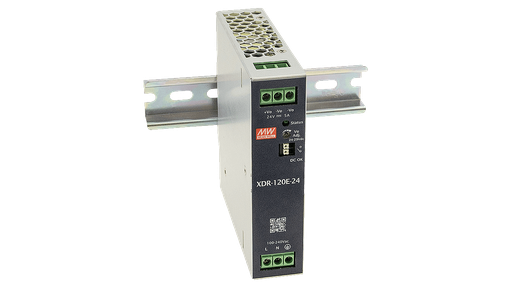 Fuente Delgada riel DIN 120W Serie XDR-120E