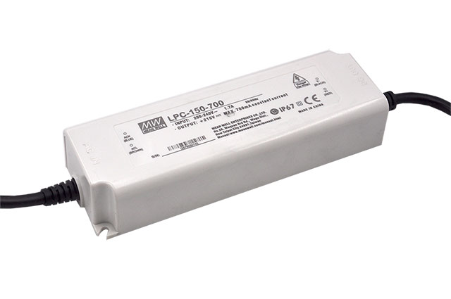 Driver LED Mean Well LPC-150-1050 72-144VDC 151.2W 1050mA