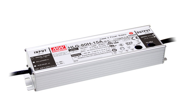 Driver LED Mean Well HLG-80H-12 12VDC 60W 5A