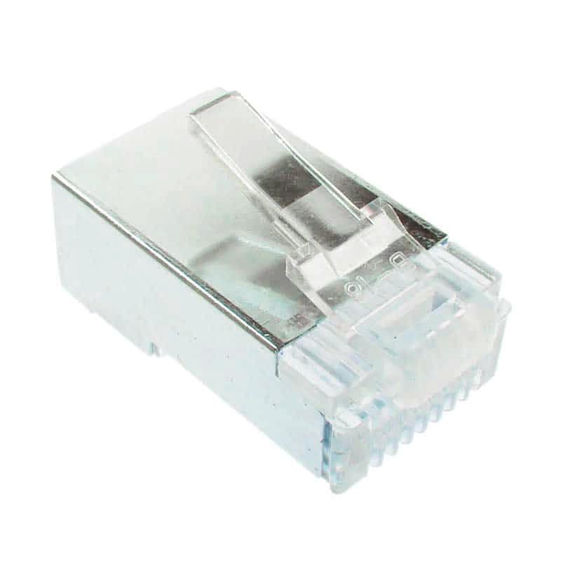 Conector Modular Plug Blindado, 8P8C