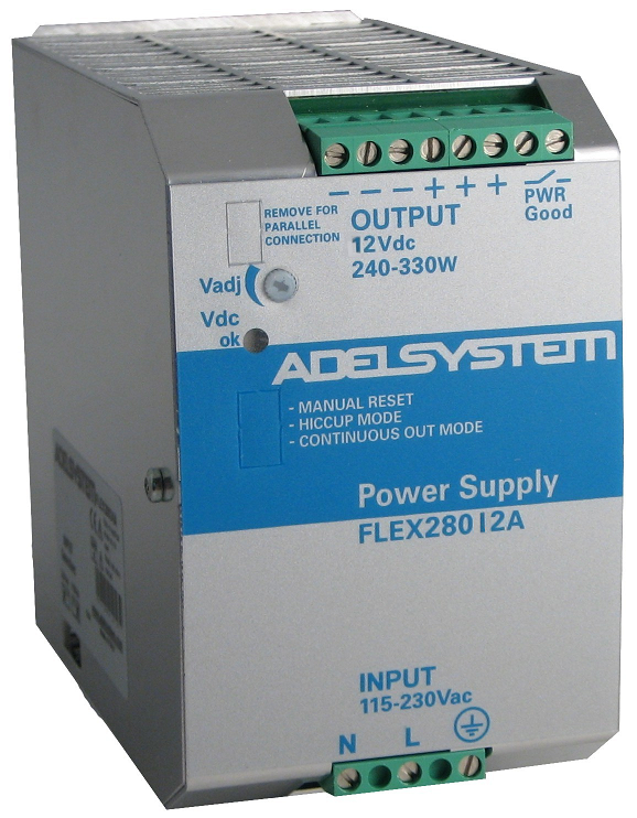 Industrial Power Supply 12VDC, 240W, 20A