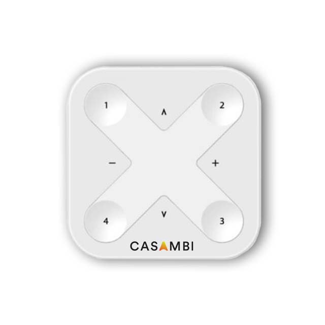 Interfaz de usuario Casambi Xpress blanco