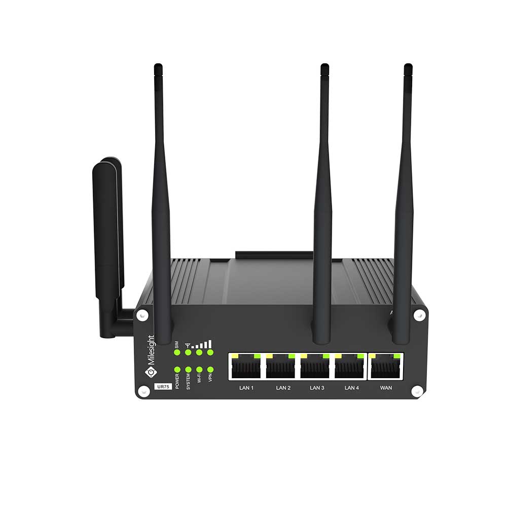 Router LTE 4G/5LAN/1xRS232/1x485/WLAN/GPS