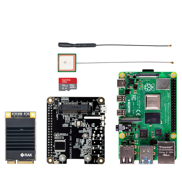 RAK Discover Kit 2 4GB RPi4 Memory Storage