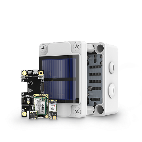 WisBlock Kit 2nd Gen LoRa-based GPS Tracker with Solar Panel
