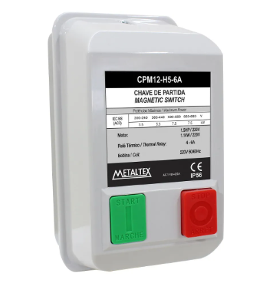 [CPM32-H5-26A] Arrancador magnético de motores 220VAC hasta 10HP 7.5KW IP56 CPM32 (1)