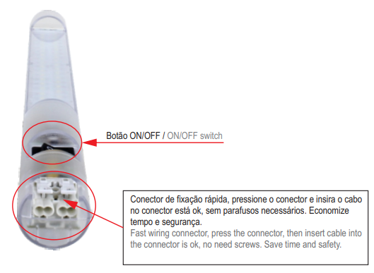 Conector de fijación rápida