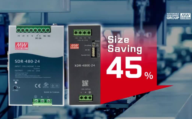 Selector de fuentes Mean Well