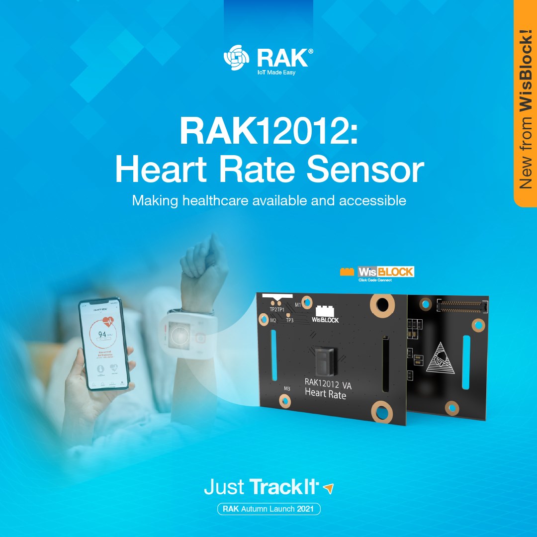 Ultrasonic Heart Rate Sensor RAK12012