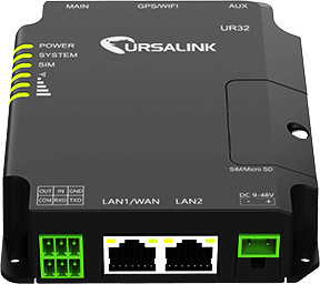 Router Ursalink 3G/4G 1 x RS232 + 2x10/100BASET