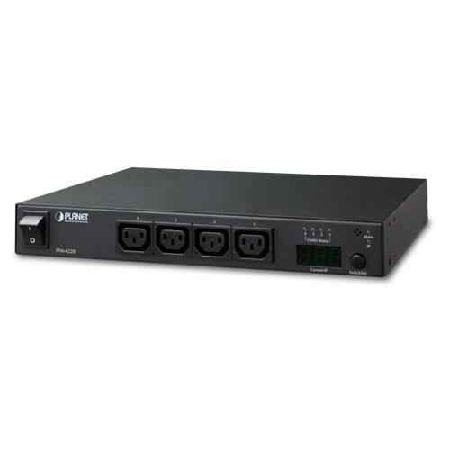 IP-based 4-port Switched Power Manager (AC 100-240V, 16A max.) - EU Type