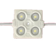 Módulo LED 12V 4 led SMD2835 CC 6000K-6500K 170° lente 1.44W