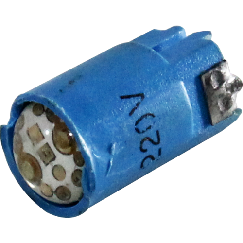 Lámpara LED para Botón P16 - 220V - azul