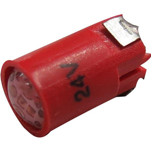 Lámpara LED para Botón P16 - 24V - rojo