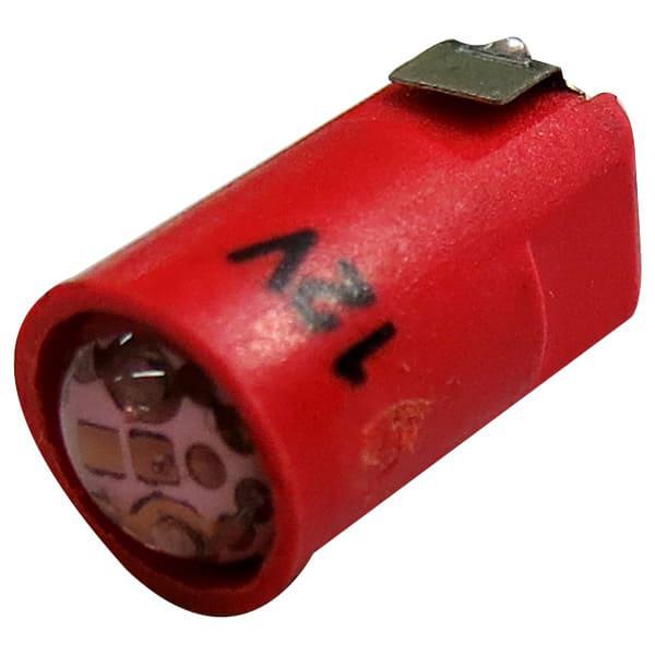 Lámpara LED para Botón P16 - 12V - rojo