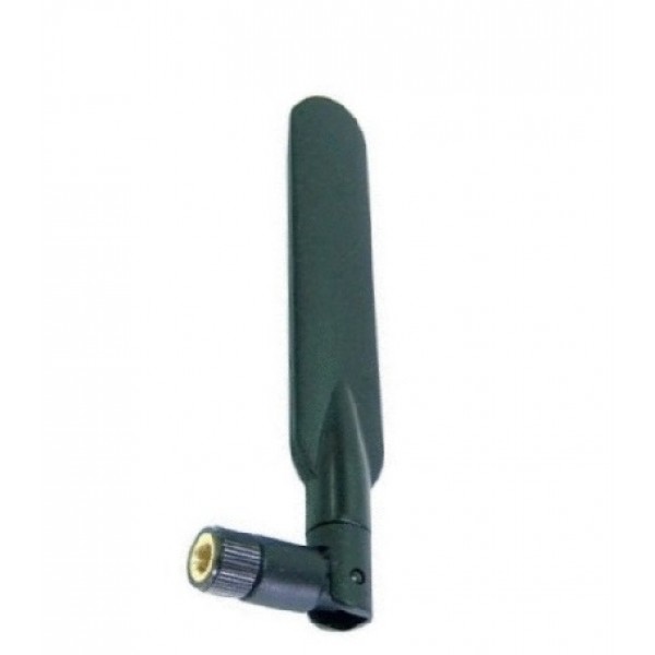 2G/3G/4G Rubber Antenna 698-960MHz/1710-2690MHz/ -1 to 4dBi/ SMA Male.