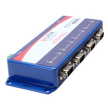 Isolated USB 4-Port to RS-232 Converter (USB cable included)