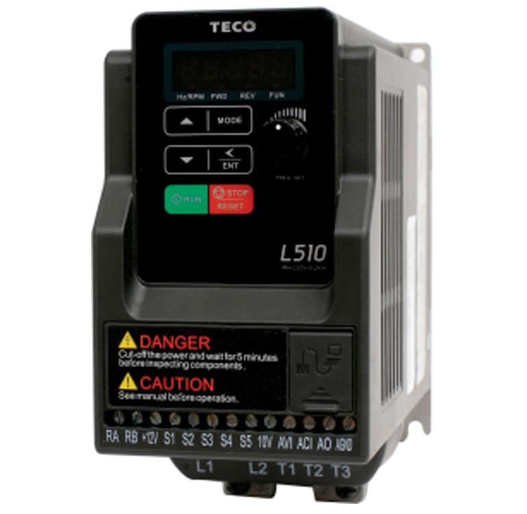 Variador de Frecuencia TECO L510-2HP 220V Monofasico / entrada digital NPN