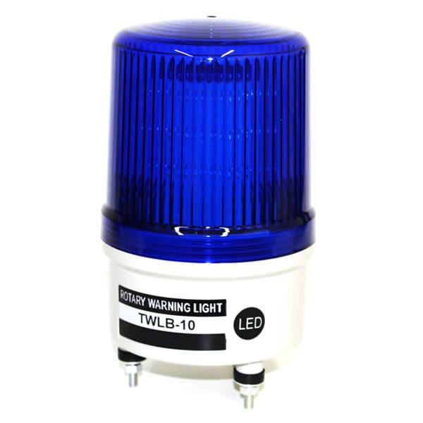 Baliza Emergencia Rotativo Led Buzzer-220V color azul