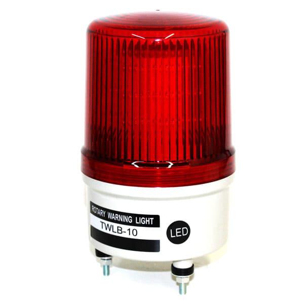 Baliza Emergencia Rotativo Led+Buzzer-220V color rojo