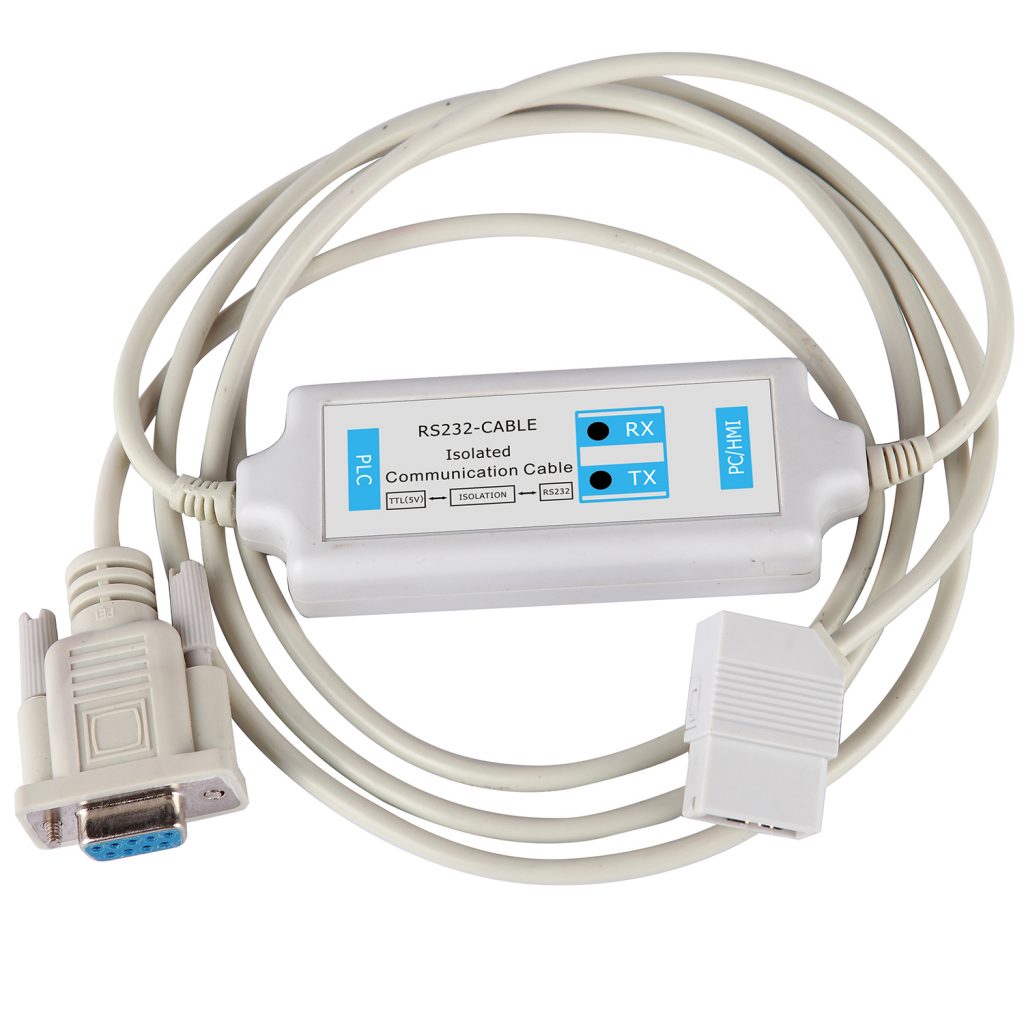 Cable de comunicación RS232 para HMI y CPU xLogic