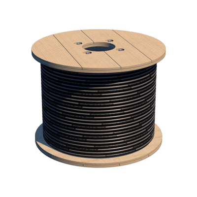 Carrete 1000 Metros Cable para panel solar 6mm² negro H1Z2Z2-K