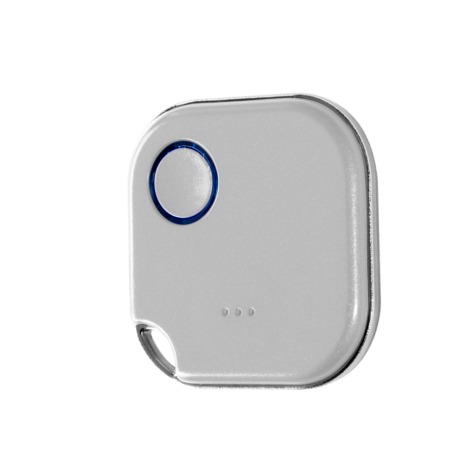 Botón de activación de acciones y escenas operado por Bluetooth blanco