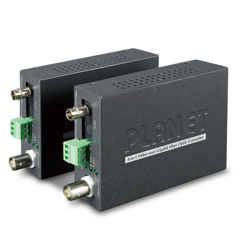 Conversor de video sobre fibra