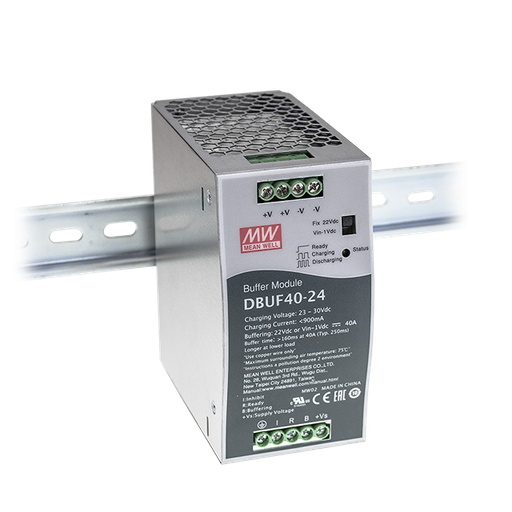 Buffer DC Riel DIN 40A 24V DBUF40
