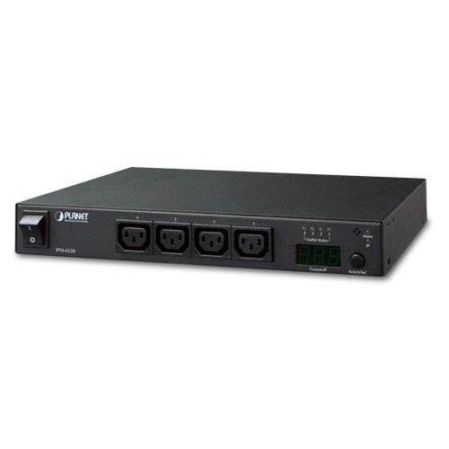IP-based 4-port Switched Power Manager (AC 100-240V, 16A max.) - EU Type (Descuento) (Descontinuado)