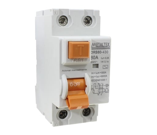 Interruptor diferencial 80A serie DRB80