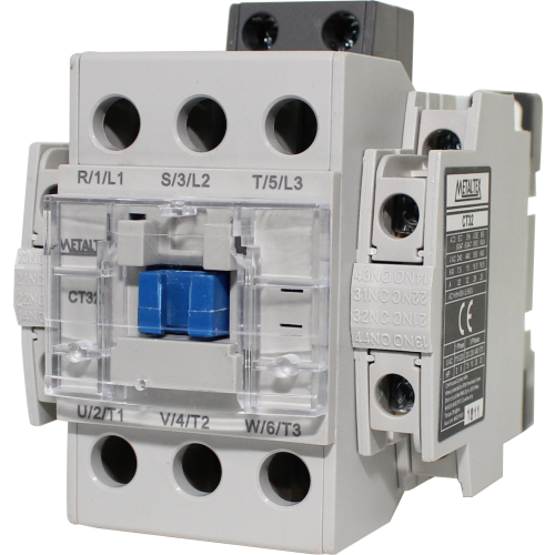 Contactor tripolar