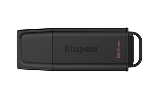 Kingston 64GB USB 3.2 Gen 1 DataTraveler Exodia Black
