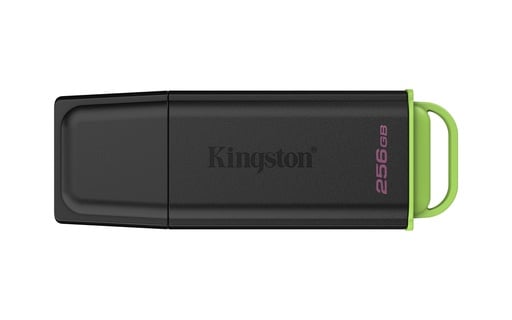 Kingston Technology DataTraveler 256GB Portátil USB 3.2 Gen 1 Exodia Negro + Verde