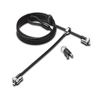 Kensington Candado doble con llave MicroSaver 2.0 para ordenadores portátiles