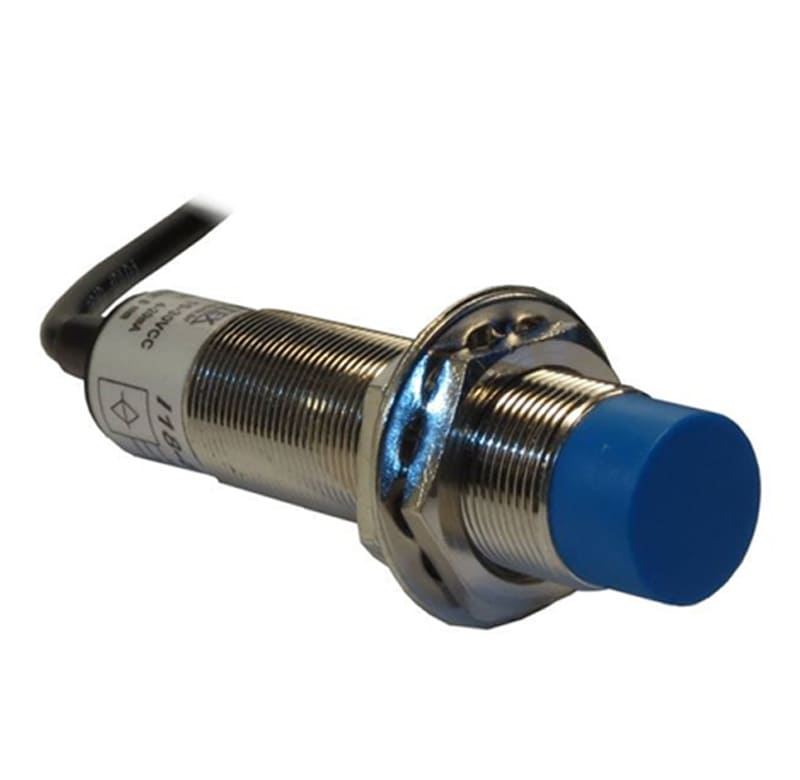 Sensor inductivo M18 no rasante analógico 8 mm - METALTEX