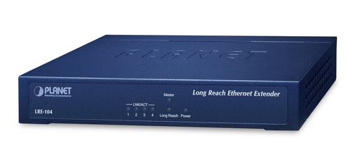 Extensor Ethernet de Largo Alcance de 4 Puertos 10/100TX + 1 Puerto UTP/BNC