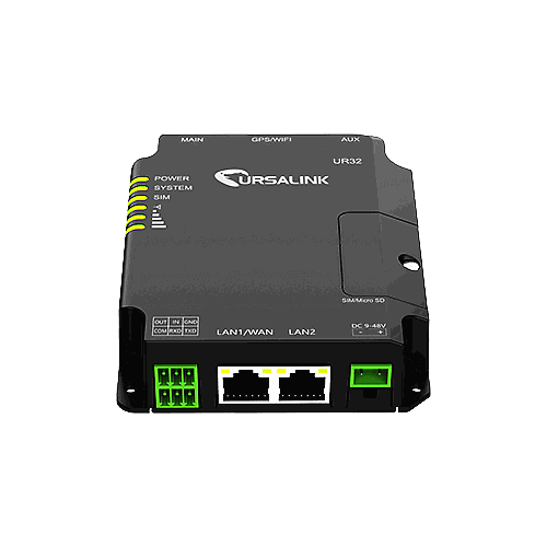 Router Ursalink 3G/4G 1 x RS232 + 2x10/100BASET