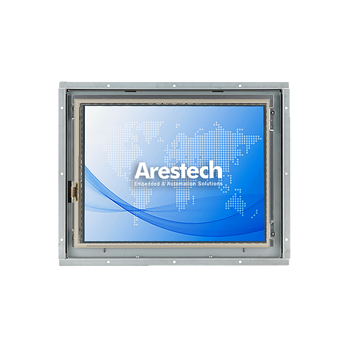 10.4" 4:3 (1024 x 768) 350 nits, Openframe 5-wired Resistive touch screen, 1 VGA, USB & RS-232 interface, DC 12~24V, Phoenix connector