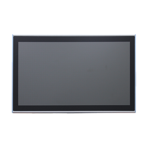 18.5" 16:9 (1366 x 768), 250nits, Fanless Panel PC with Intel Celeron J1900 CPU, Projected Capacitive Touch, 2 USB 3.0, 2 USB 2.0, 3 RS-232, 1 RS-232/422/485, Line out, 8-bit DIO, 2 GbE, 1 VGA, 1 HDMI, DC 9-36 V, Phoenix Connector