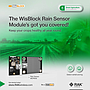 Sensor de lluvia Microchip MCP606 RAK12005+RAK12030