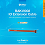 Cable de extensión E/S RAK19008