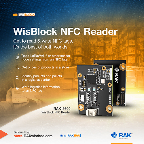 Módulo NFC RFID NXP PN532 RAK13600