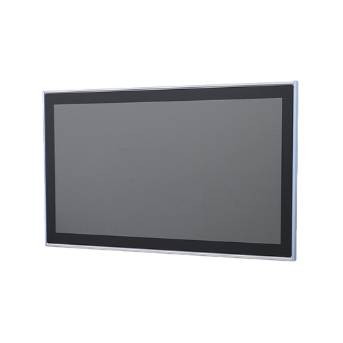 21.5" 16:9 (1920 x 1080), 250nits, Fanless Panel PC with Intel Core i5-4300U CPU, Projected Capacitive Touch, 4 USB 3.0, 2 RS-232, 2 RS-232/422/485, 8-bit DIO, Line out, Mic in, 2 GbE, 2 HDMI, DC 9-36 V, Phoenix Connector